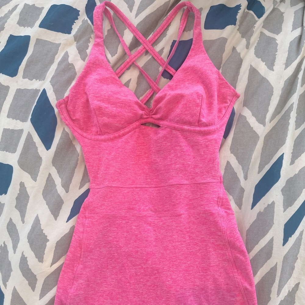 Bombshell Sportswear Pink Jumpsuit